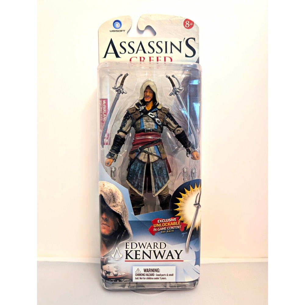McFarlane Toys Assassin's Creed Edward Kenway Action Figure Series 1 Boxed